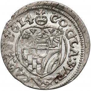 Karol II, 3 krajcary Oleśnica 1614