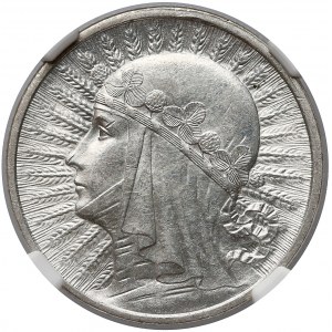 Głowa Kobiety 2 złote 1933 - NGC MS62