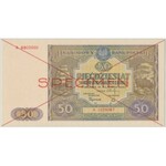 SPECIMEN 50 złotych 1946 - A - PMG 67 EPQ