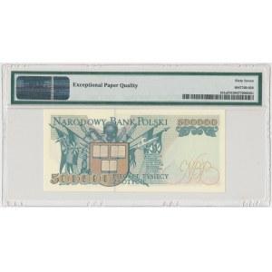 500.000 złotych 1993 - Z - PMG 67 EPQ