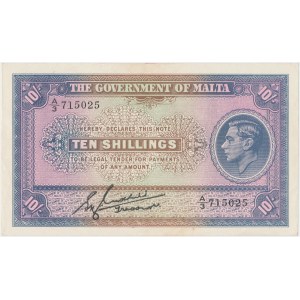 Malta, 10 Schilling (1940)