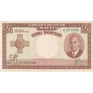Malta, 1 Pound 1949 (1951)