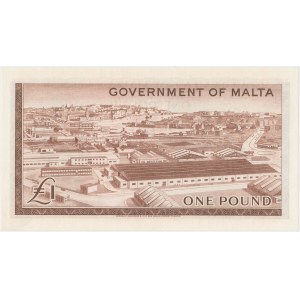 Malta, 1 Pound 1949 (1963)