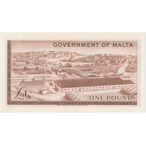 Malta, 1 Pound 1949 (1963)