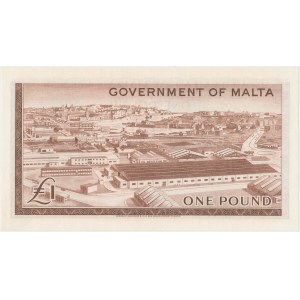 Malta, 1 funt 1949 (1963)