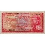 Malta, 10 Shillings 1967 (1968)