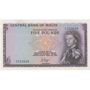 Malta, 5 Pfund 1967 (1968)