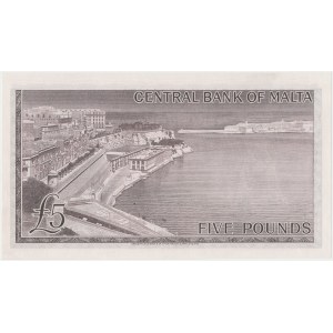 Malta, 5 Pounds 1967 (1968)