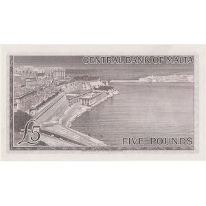 Malta, 5 funtów 1967 (1968)
