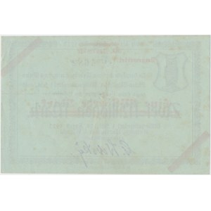 Wüstewaltersdorf (Walim), Firma Websky, Hartman..., 1 mld mark PRZEDRUK na 2 mln mark 1923