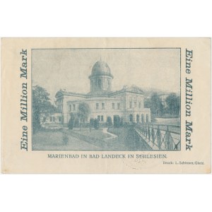 Landeck in Schl. (Lądek Zdrój), 1 mln mark 1923