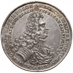 Niemcy, Reuss, Henryk VI, Talar Drezno 1698 - pośmiertny - rzadki