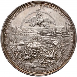 Jan III Sobieski, Medal oswobodzenie Wiednia 1683 - rzadki i efektowny