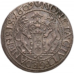 Zygmunt III Waza, Ort Gdańsk 1609 - rzadki i piękny