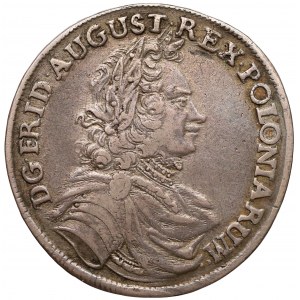 August II Mocny, Gulden (2/3 talara) 1702, Drezno