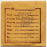 Poniatowski, Talar 1779 EB