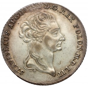Poniatowski, Talar 6-złotowy 1795 - ładny