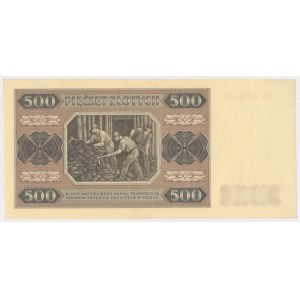 500 złotych 1948 - BL