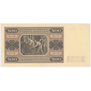 500 złotych 1948 - BL