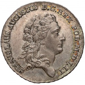 Poniatowski, Półtalar 1768 IS - piękny