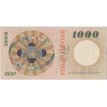 SPECIMEN 1.000 złotych 1962 - A 0000000 - PMG 66 EPQ