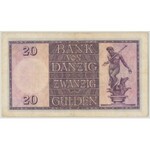 Gdańsk 20 guldenów 1932 - C/A - PMG 45