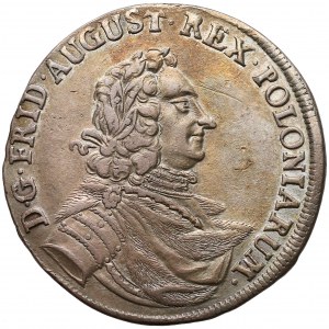 August II Mocny, Gulden (2/3 talara) 1704, Drezno - małe popiersie