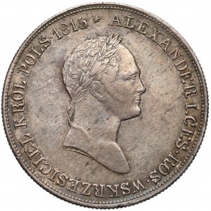 Mikołaj I, 5 złotych polskich 1829 FH - większe cyfry