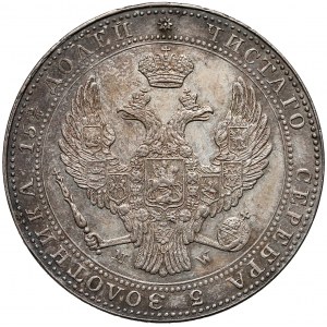 3/4 Ruble = 5 zloty 1840 MW, Warsaw