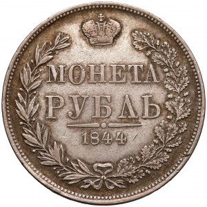 Mikołaj I, Rubel 1844 MW, Warszawa