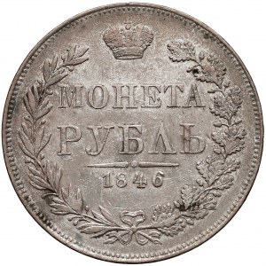 Mikołaj I, Rubel 1846 MW, Warszawa 