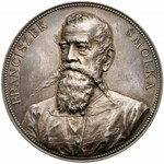 Medal SREBRO Franciszek Smolka / W uczczeniu... 1895