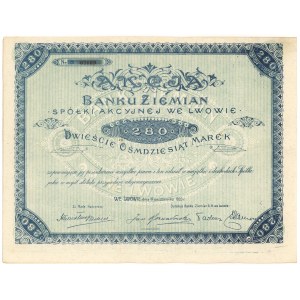 Bank Ziemian we Lwowie, 280 mkp 1920