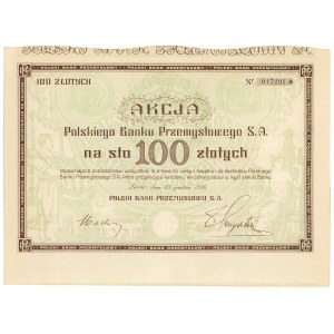 Polski Bank Przemysłowy S.A., 100 złotych 1926