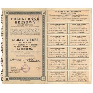 Polski Bank Kresowy, Em.4, 50x 1.000 mkp 04.1923