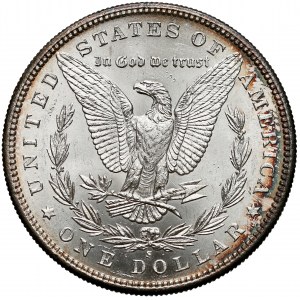 USA, Dollar 1881-S, San Francisco - Morgan Dollar - beautiful 