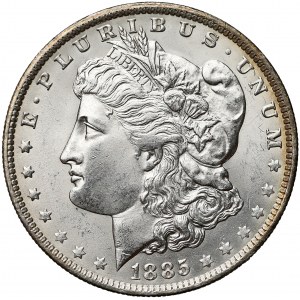 USA, Dolar 1885-O, Nowy Orlean - Morgan Dollar