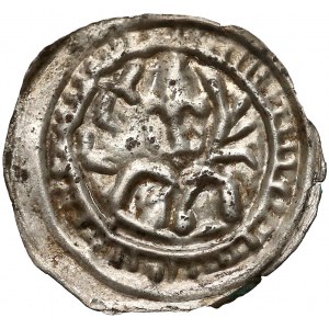 Mieszko III, Brakteat hebrajski - Książę z liściem palmowym