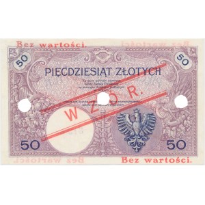 WZÓR 50 złotych 1919 - A.42
