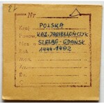 Kazimierz Jagiellończyk, Szeląg Gdańsk - rozetka / krzyż
