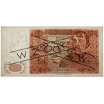 Londyn 100 złotych 1939 - WZÓR - A 012345