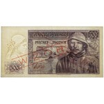 Londyn 500 złotych 1939 - WZÓR - A 012345