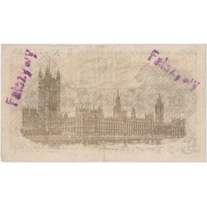 Great Britain, Counterfeit 1 Pound (1919)