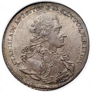 Poniatowski, Talar 1766 FS - zbrojarz - PIĘKNY - NGC MS64