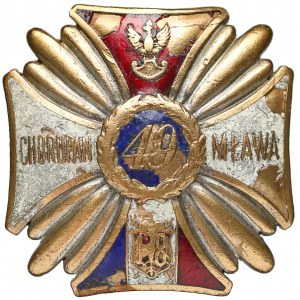 Odznaka 49 Pułku Piechoty z Kołomyi