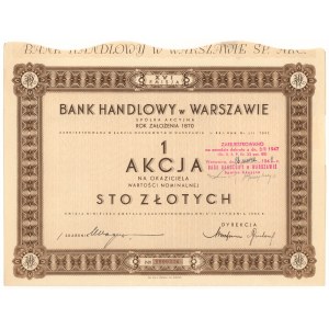 Bank Handlowy w Warszawie, Em.16, 100 złotych 1936