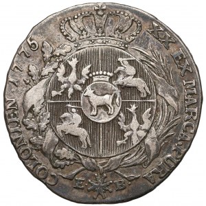 Poniatowski, Półtalar 1775 EB - Brenn - rzadki