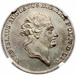 Poniatowski, Półtalar 1784 EB - WYŚMIENITY - NGC MS65