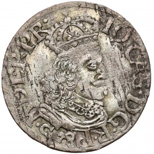 Jan II Kazimierz, Dwugrosz Elbląg 1651 WvE - tarcza węższa - ładny