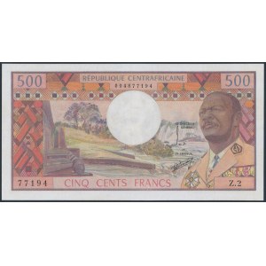 Central African Republic, 500 Francs (1974)